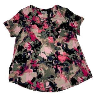 3/$12 Women's Abstract Print Top